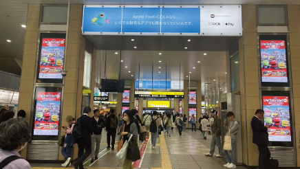 JR天王寺駅からあべのウォーク店までの道順2