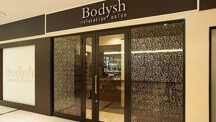 大阪梅田・茶屋町のアロマオイルリンパトリートメントサロンBodysh（ボディッシュ）NU茶屋町店 エントランス