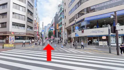 池袋駅からBodysh池袋サンシャイン60通り店までの道順2