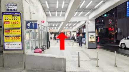 JR京橋駅から京橋店までの道順8