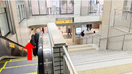 京阪線京橋駅片町口から京橋店までの道順2