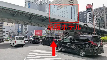 天馬橋駅からの道順1